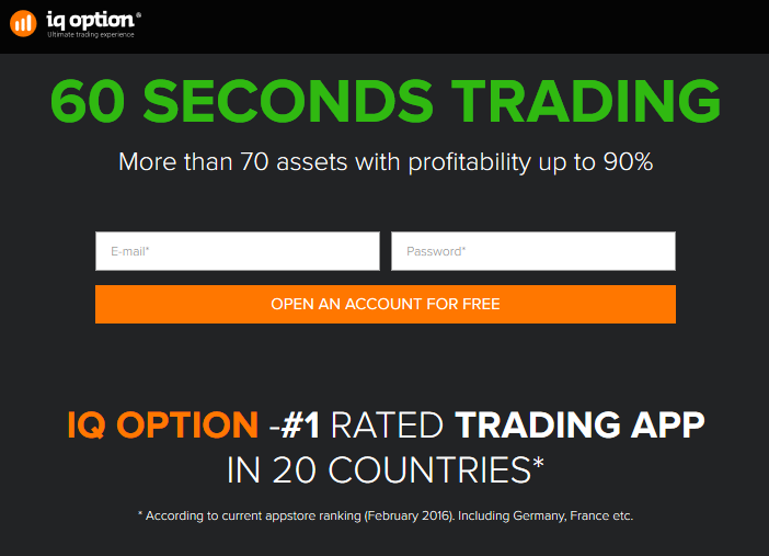 binary option demo account no deposit