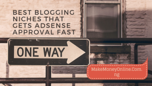 Best Blogging Niches that Gets AdSense Approval Fast