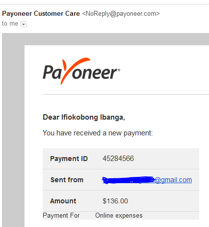 I will Buy Your Payoneer Fund at a Very Good Rate